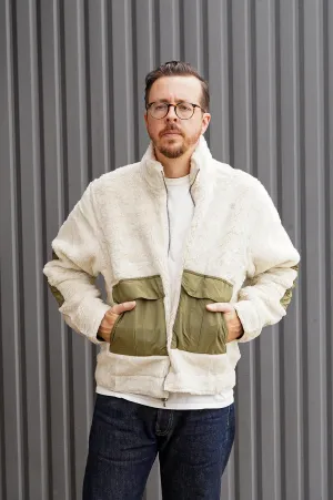 3sixteen Fleece Jacket - Ecru Wool Fleece