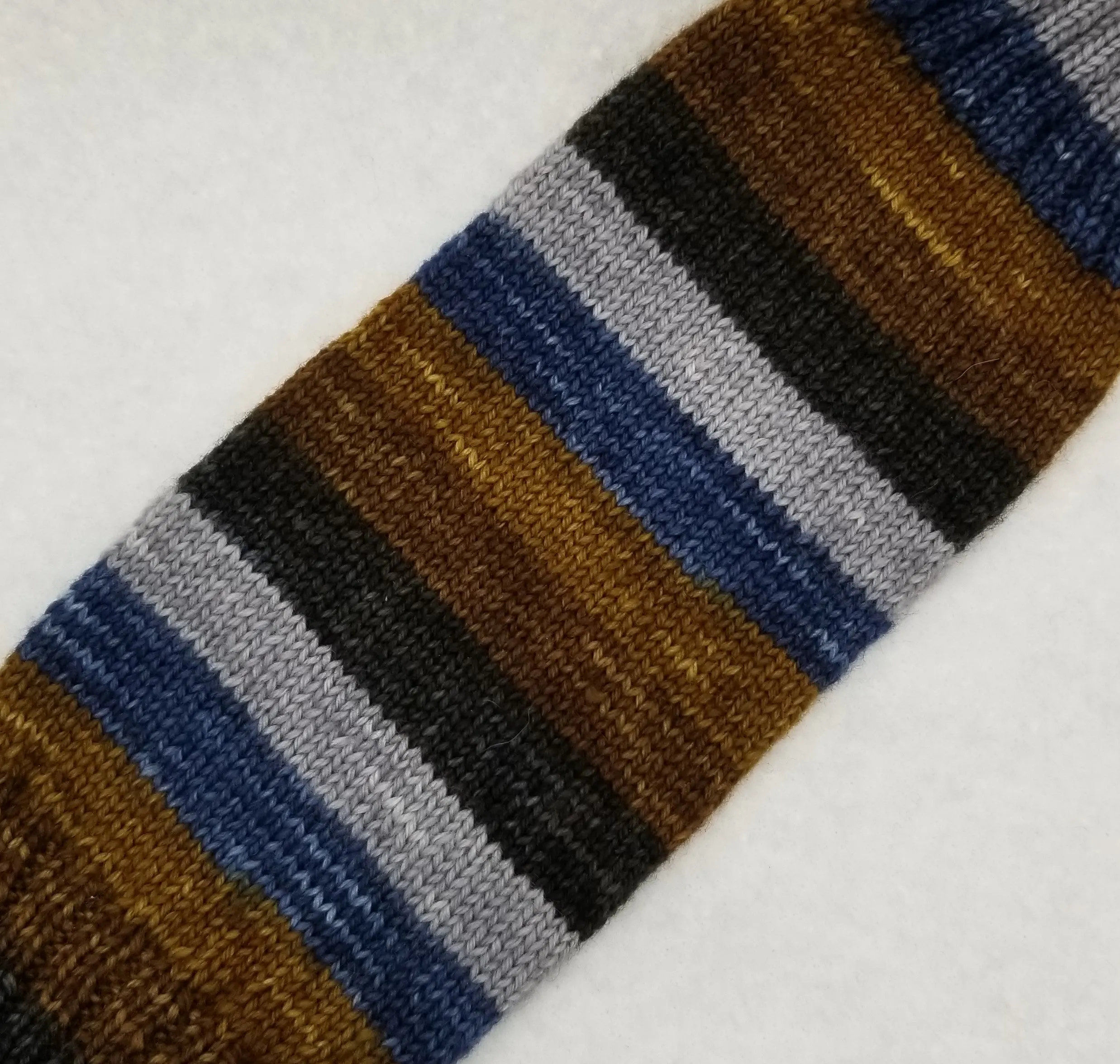 5 SteamPunk - Self-Striping - MS Sock 100