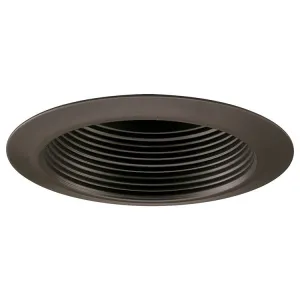 5" Deep Step Baffle Recessed Light Trim