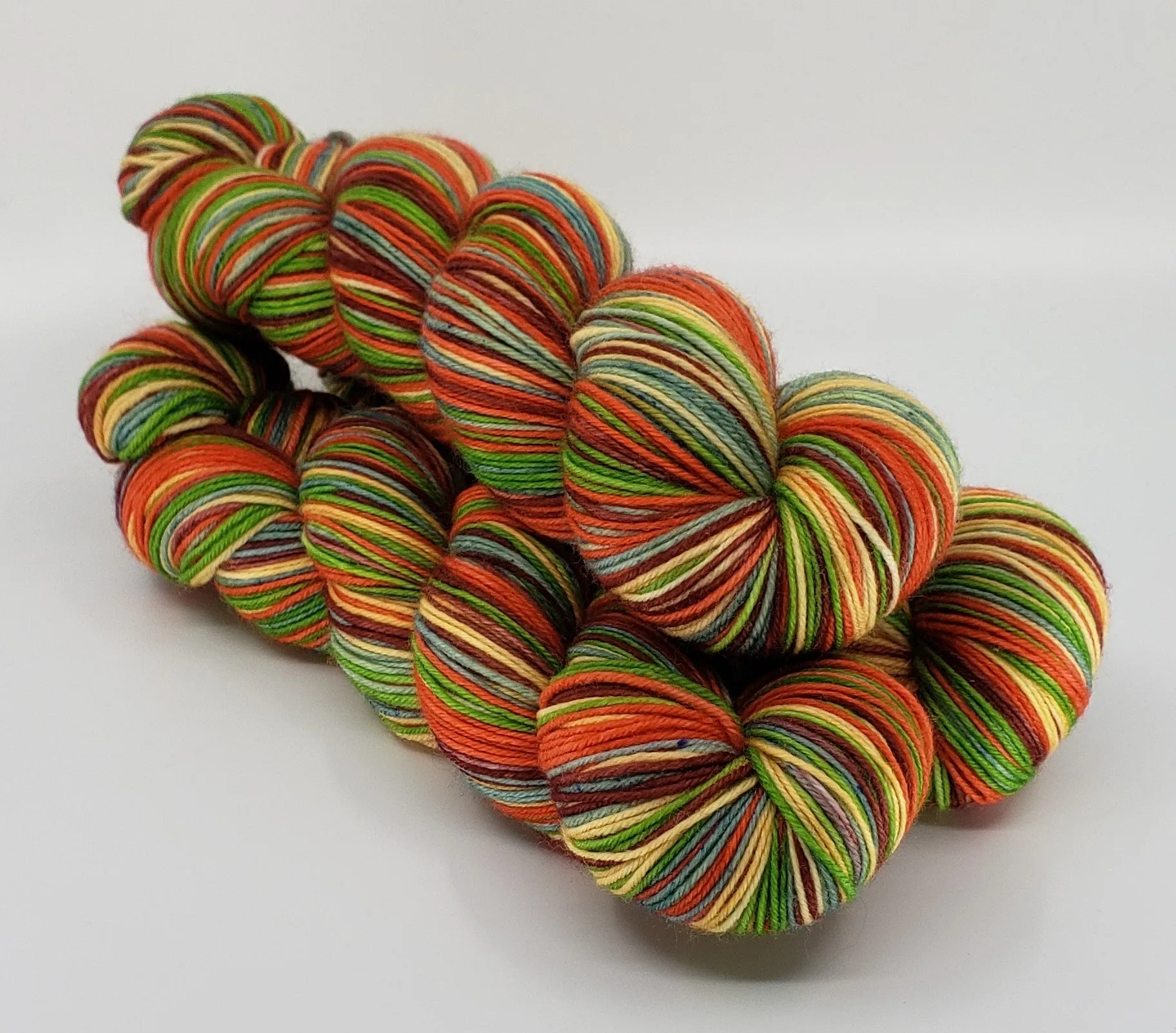 6 Apple Orchard - Self-Striping - MS Sock 100
