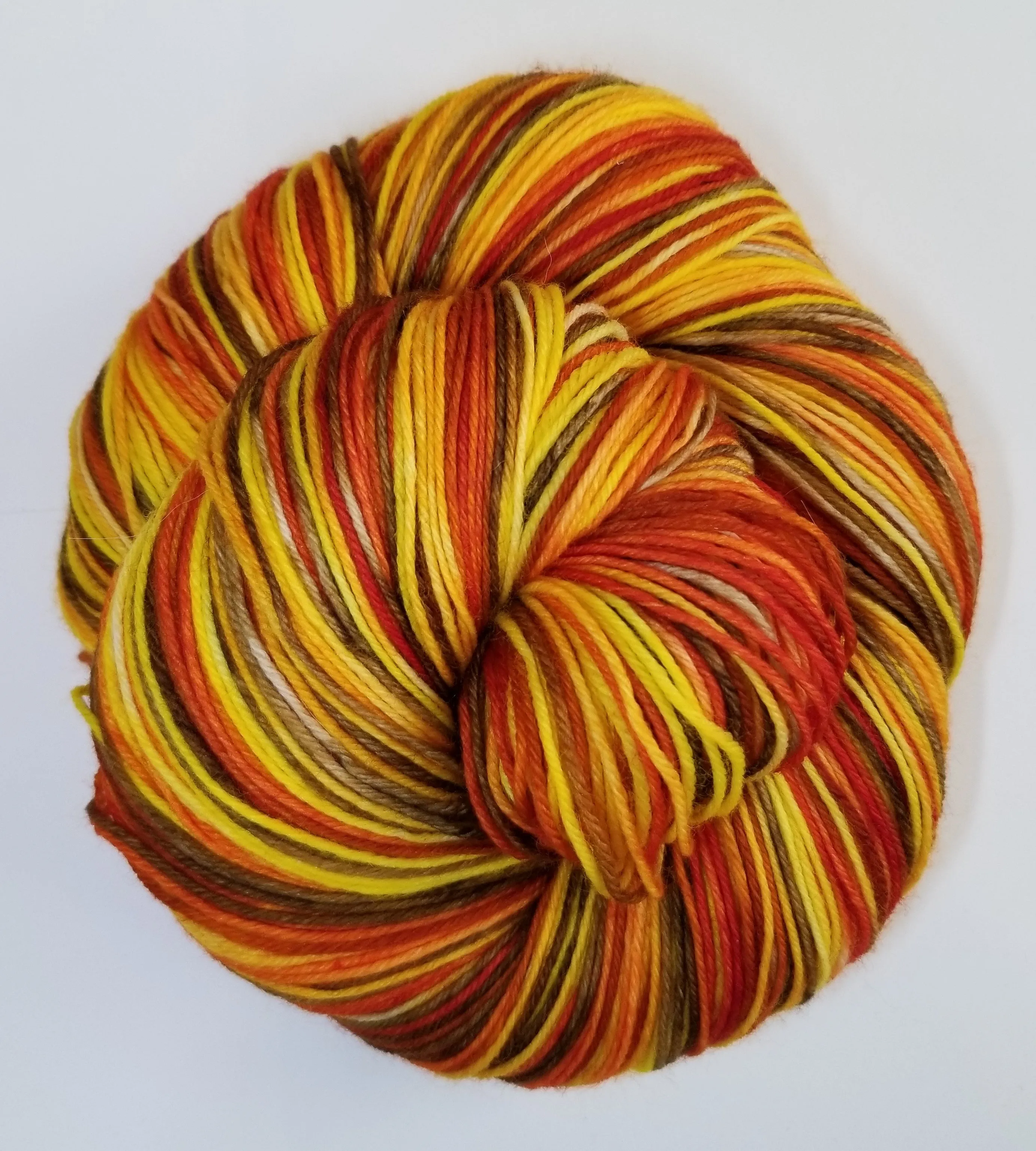 6 Autumn Pleasure - Self-Striping - MS Sock 100