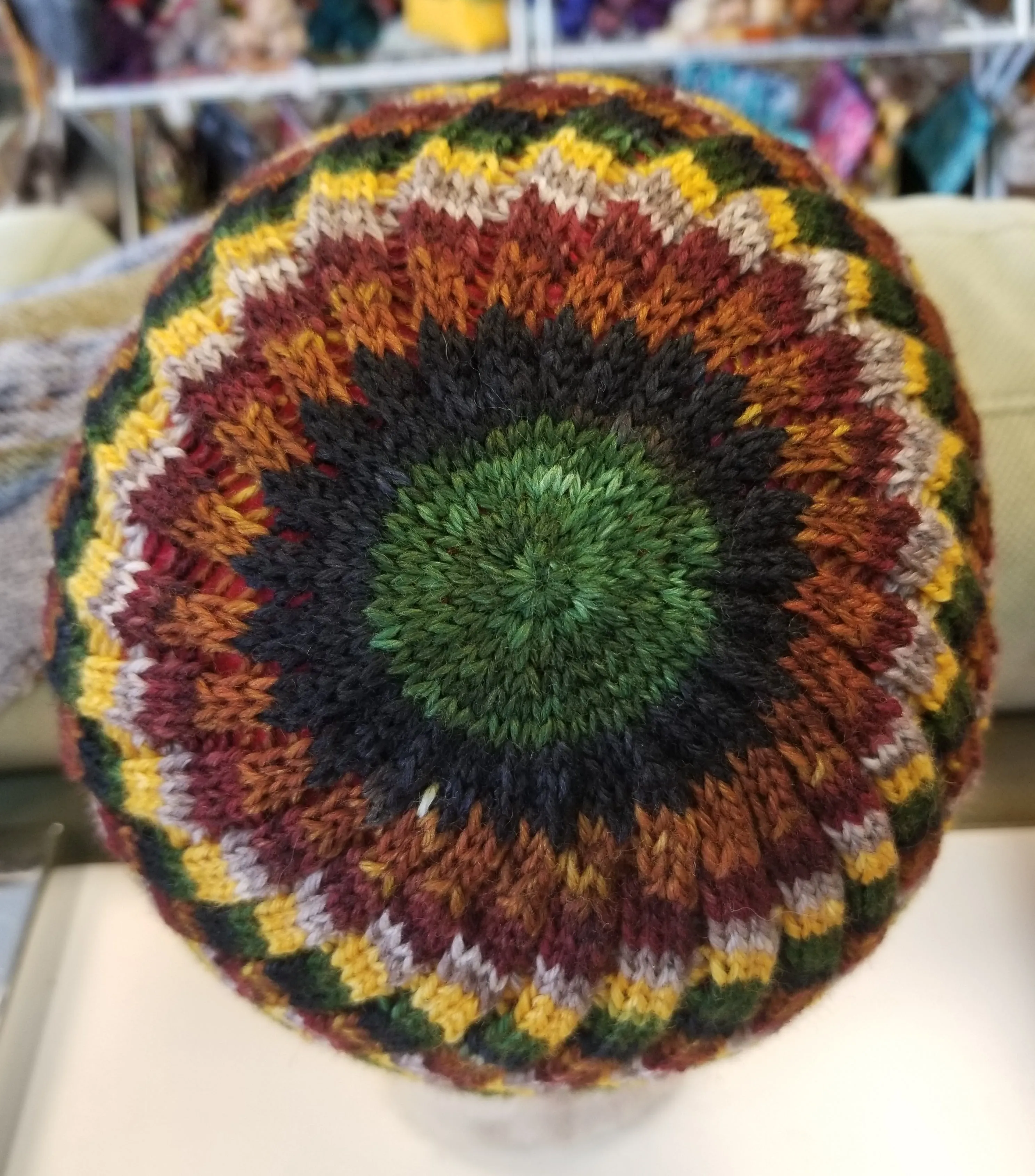 6 Indian Corn - Self-Striping - MS Sock 100