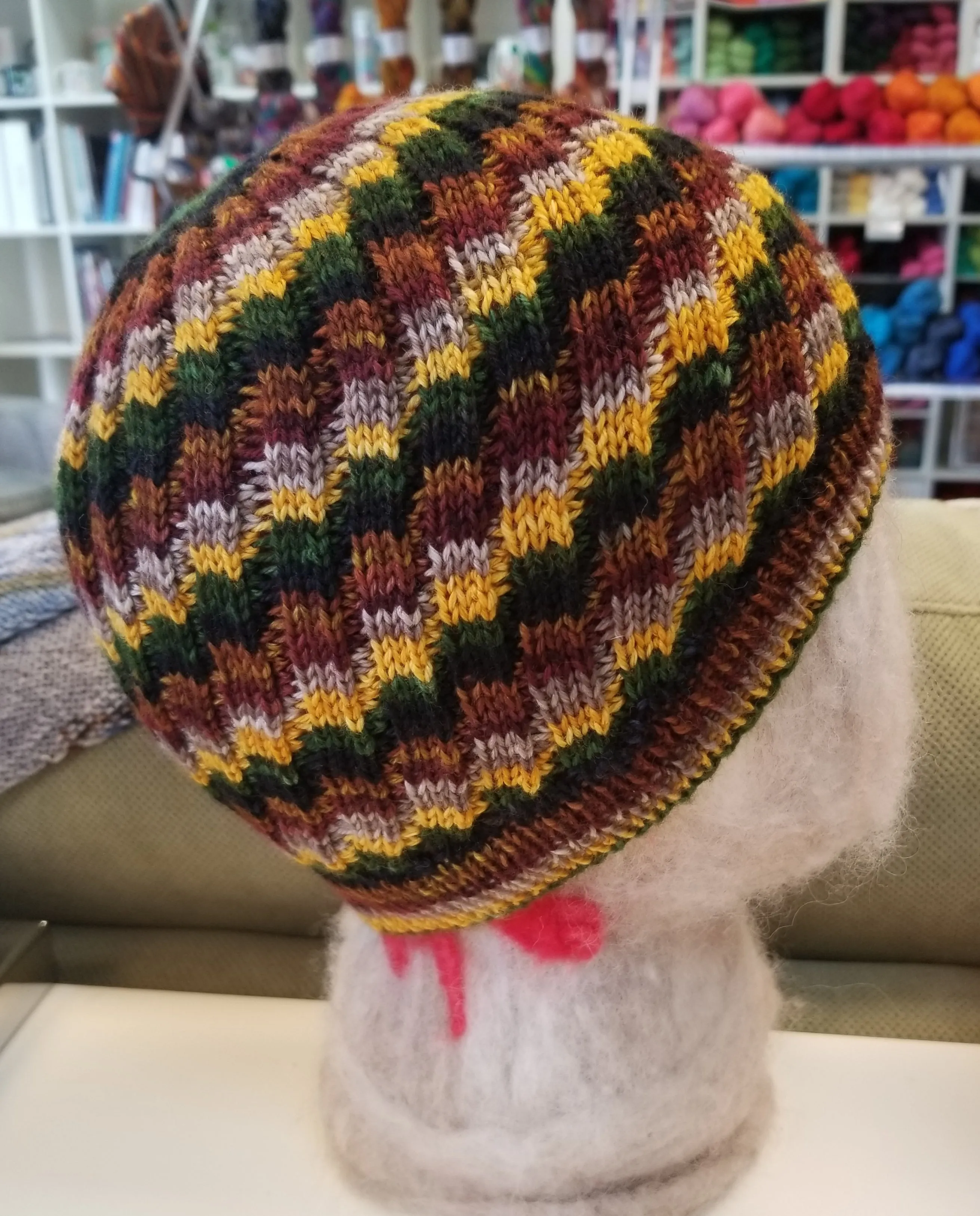 6 Indian Corn - Self-Striping - MS Sock 100
