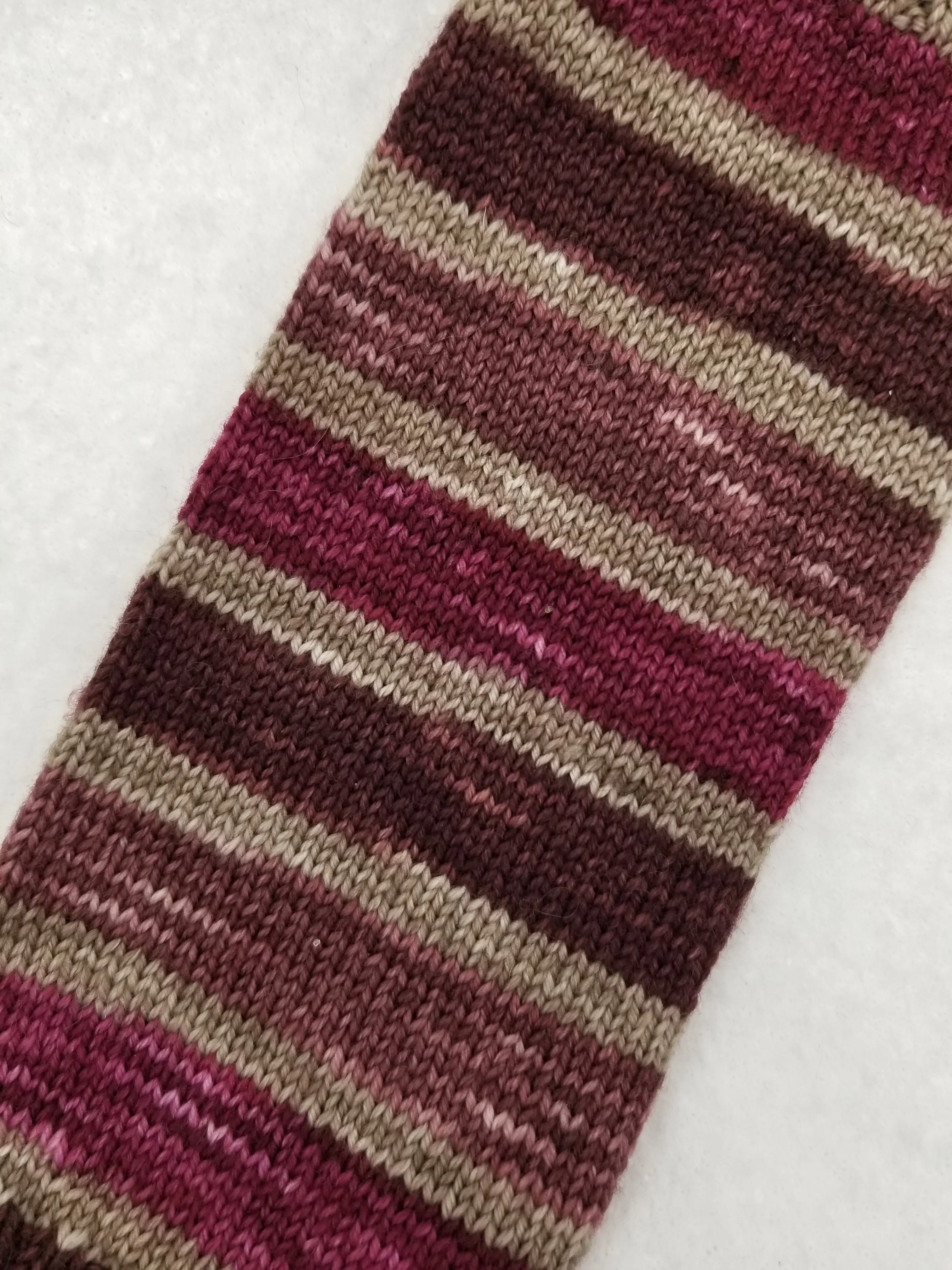 6  Ivy League - Self-Striping - MS Sock 100