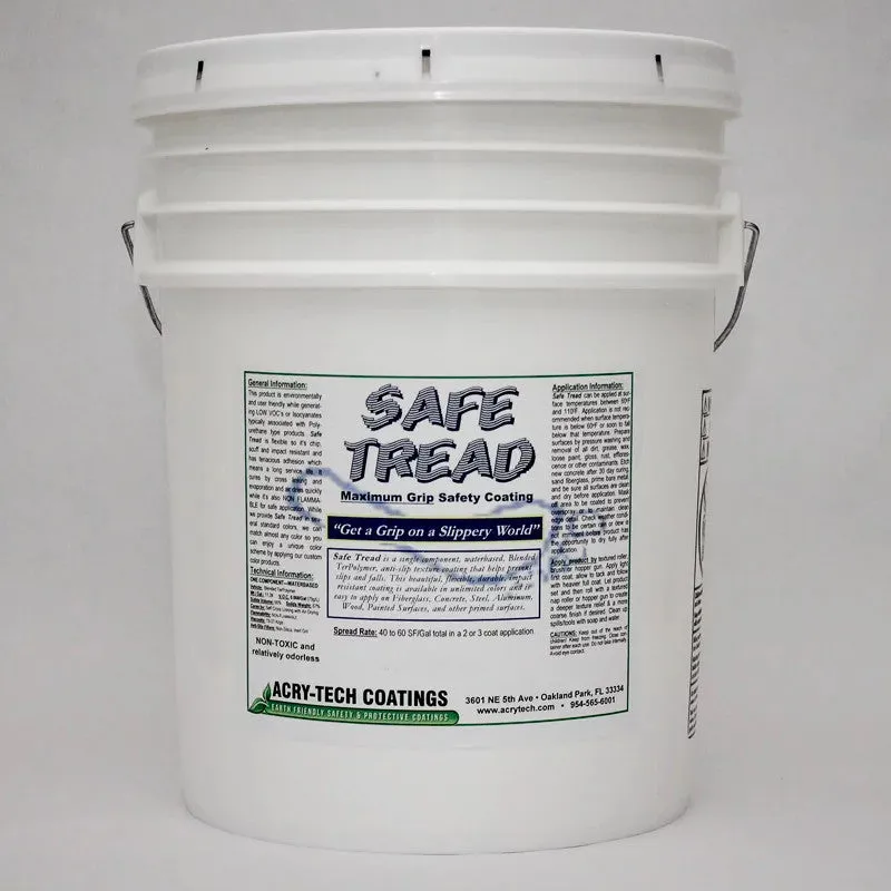 Acry-Tech Safe Tread 5 US Gallons - Clear - Coarse *Special Order*
