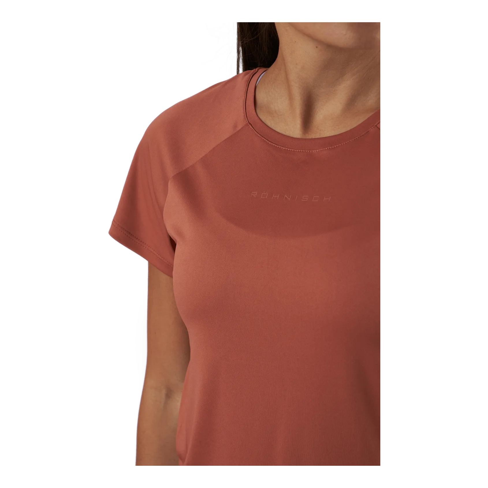 Active Logo Tee Copper Brown