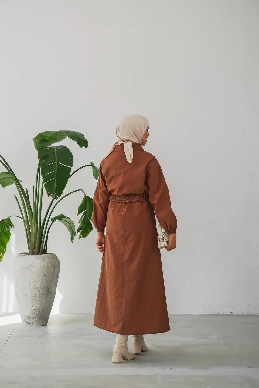 Anna Waterproof Women Dress with Long Sleeve