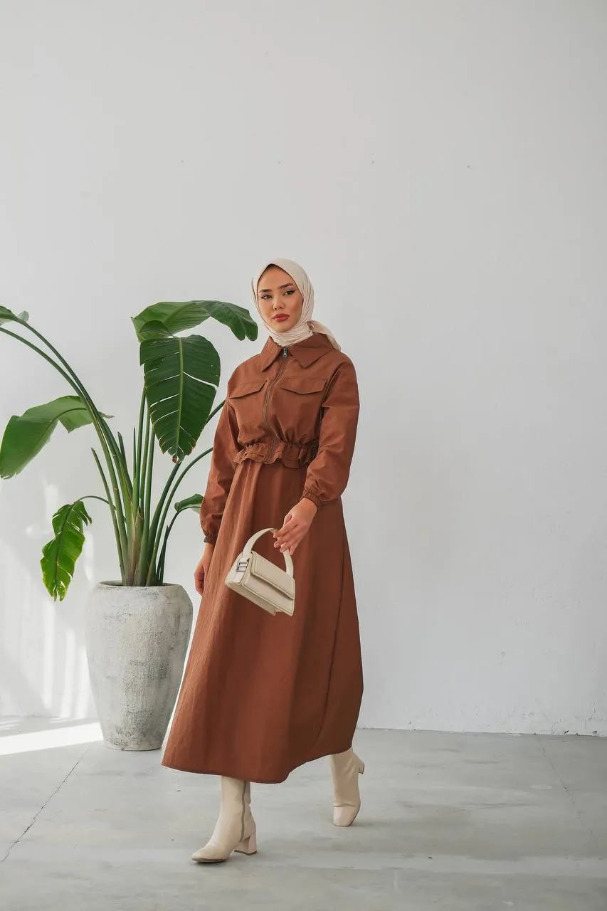 Anna Waterproof Women Dress with Long Sleeve