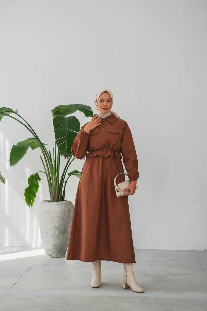 Anna Waterproof Women Dress with Long Sleeve