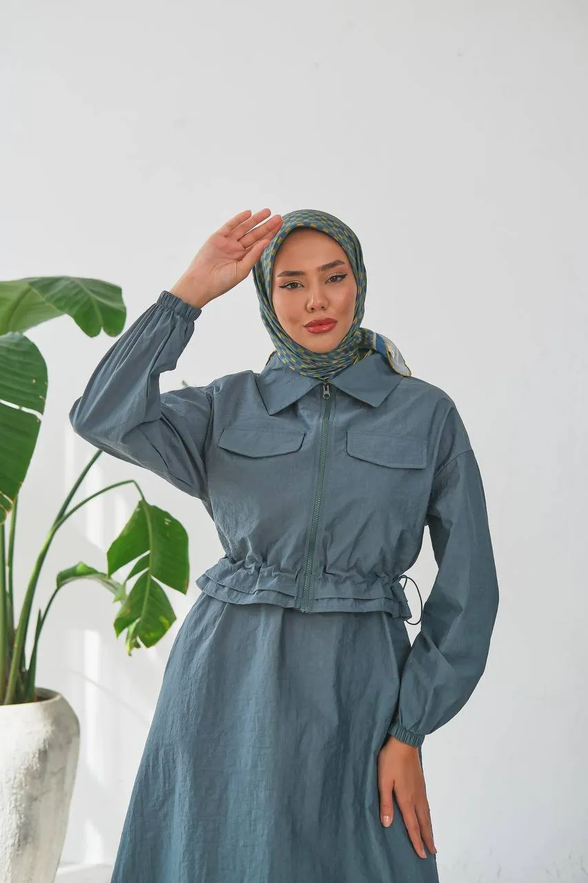 Anna Waterproof Women Dress with Long Sleeve