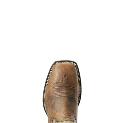 Ariat Men's Sorrel Crunch & Army Green Amos Boots 10029688