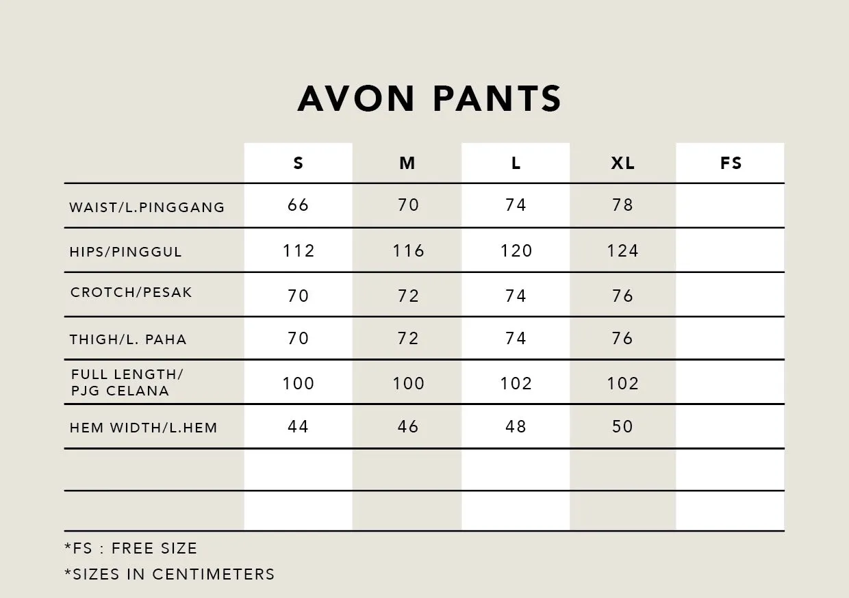 AVON PANTS DUSTY ROSE