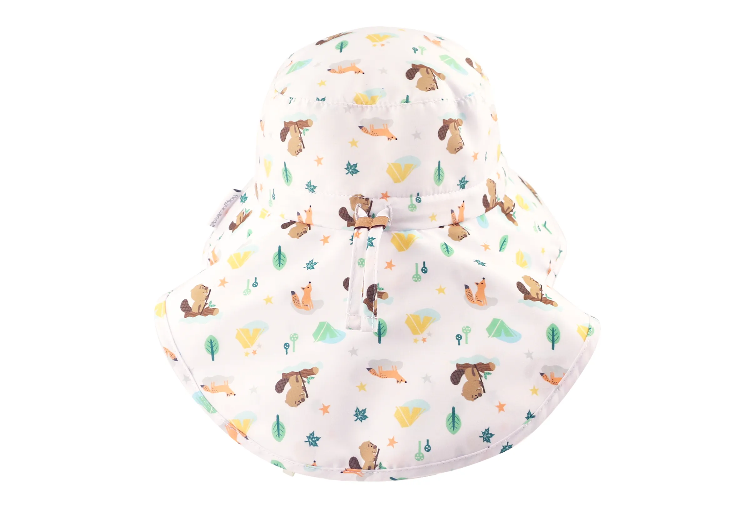Baby/Kids Sun Hat with Neck Cape - Beaver