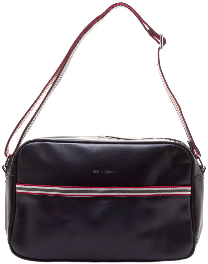 BEN SHERMAN ICONIC FLIGHT BAG COAL