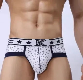 Breathable Cotton Brief Thong underwear panties Men
