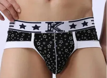 Breathable Cotton Brief Thong underwear panties Men