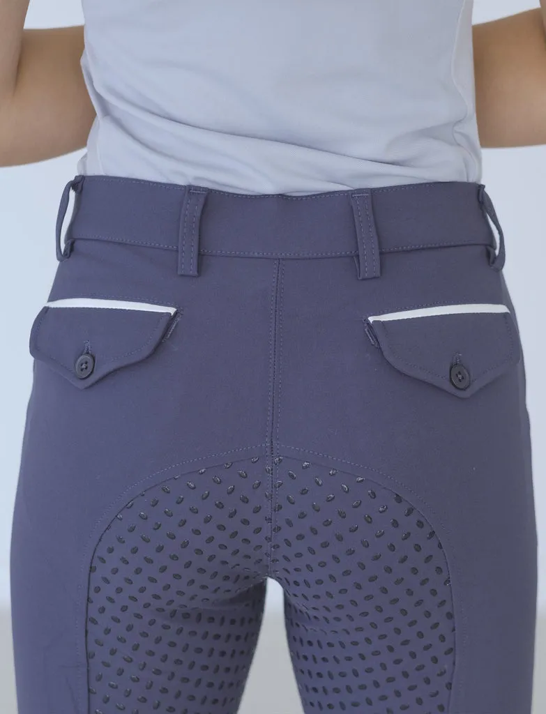BTB 'DELILAH' BREECH IN DUSKY BLUE