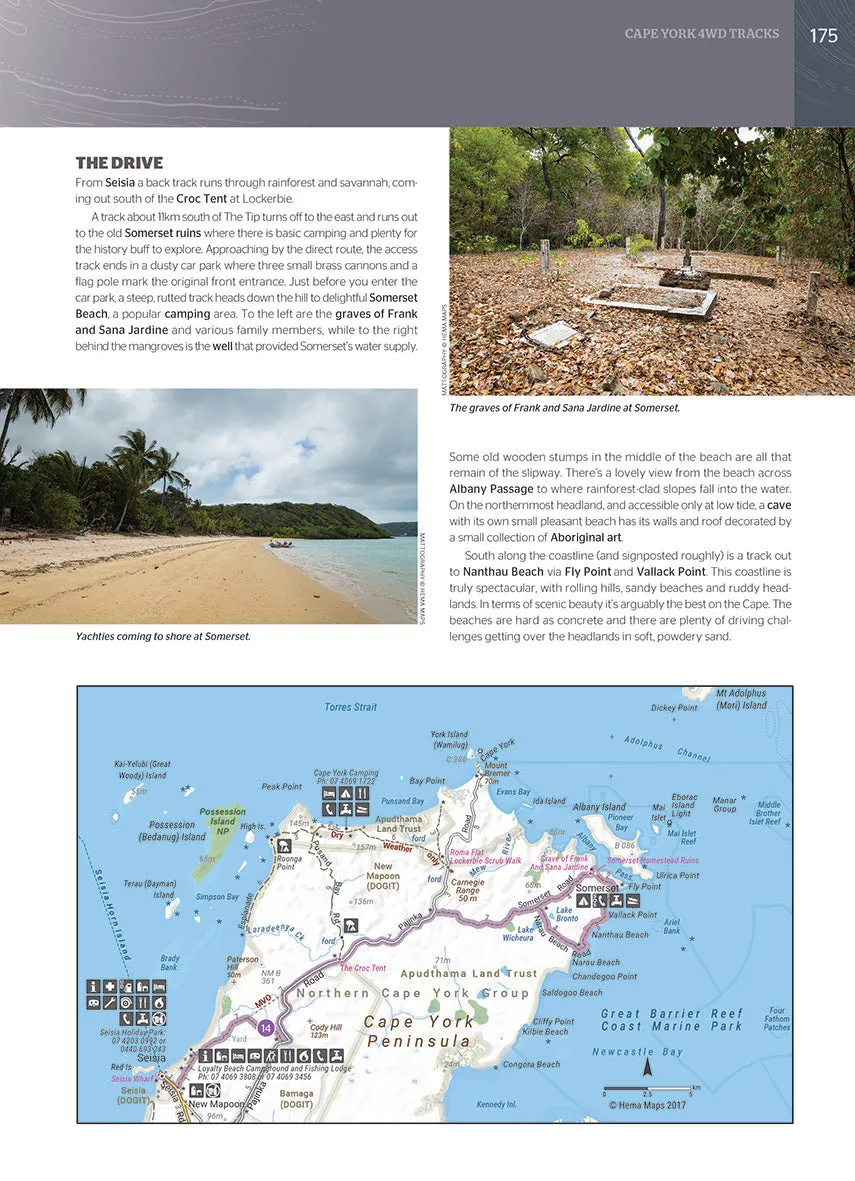Cape York Atlas & Guide Hema