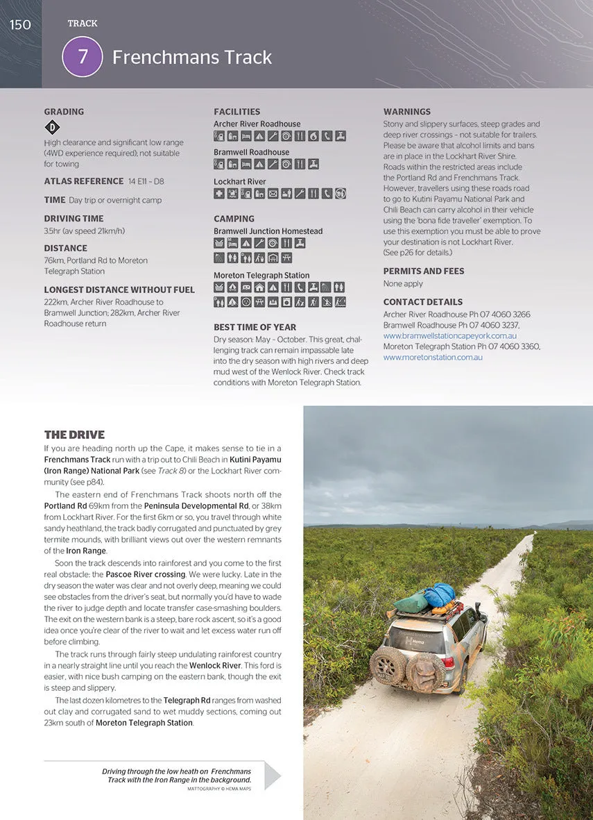 Cape York Atlas & Guide Hema