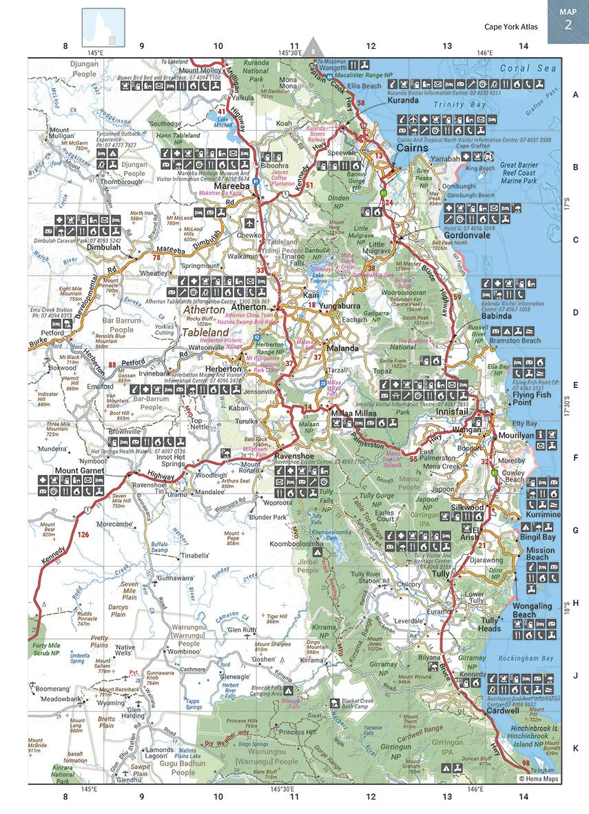 Cape York Atlas & Guide Hema