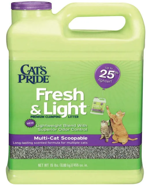 Cat's Pride Fresh & Light Cat Litter - 15 Lbs.