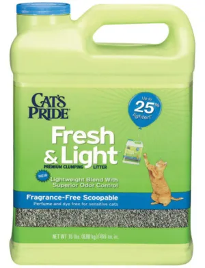 Cat's Pride Fresh & Light Cat Litter - 15 Lbs.