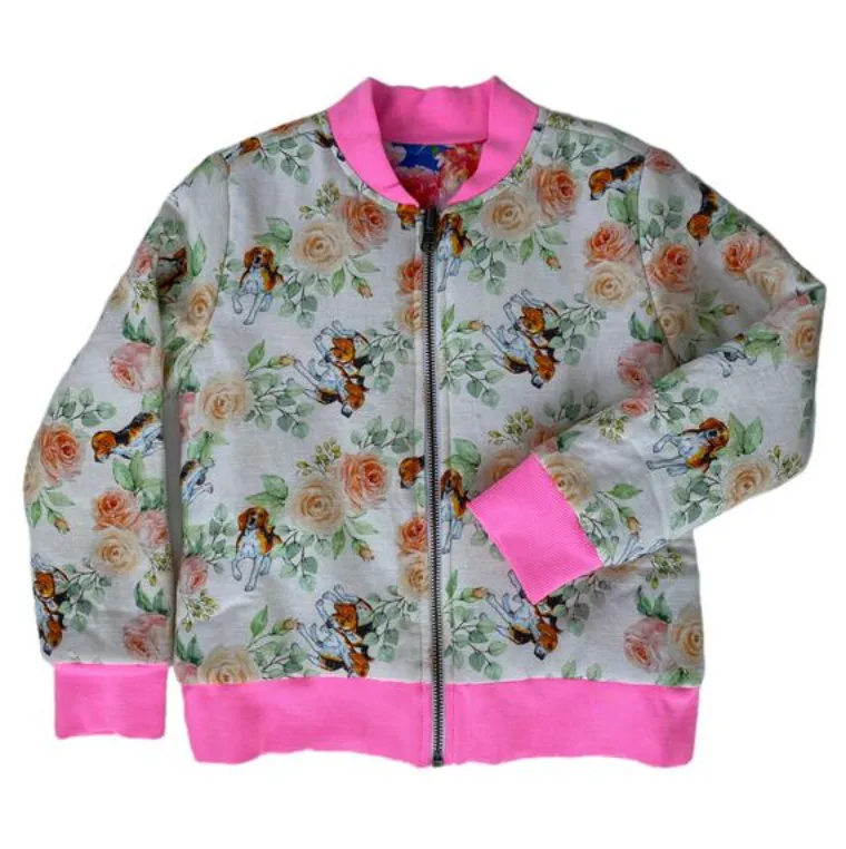 Charles Bomber Jacket - Hound & Grans flowers