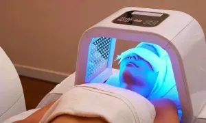 Chemical peel and LED light combo
