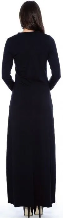 Chest Pocket Maxi Dress