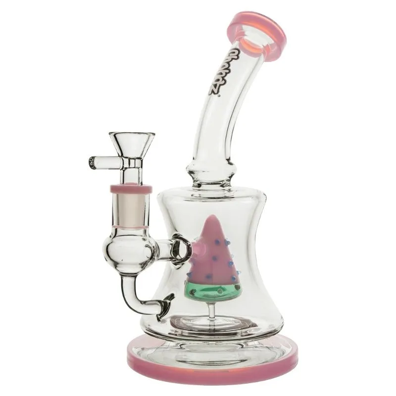 Chongz  "Cooked" Bong - Percolator Waterpipe Bong - Purple Trim