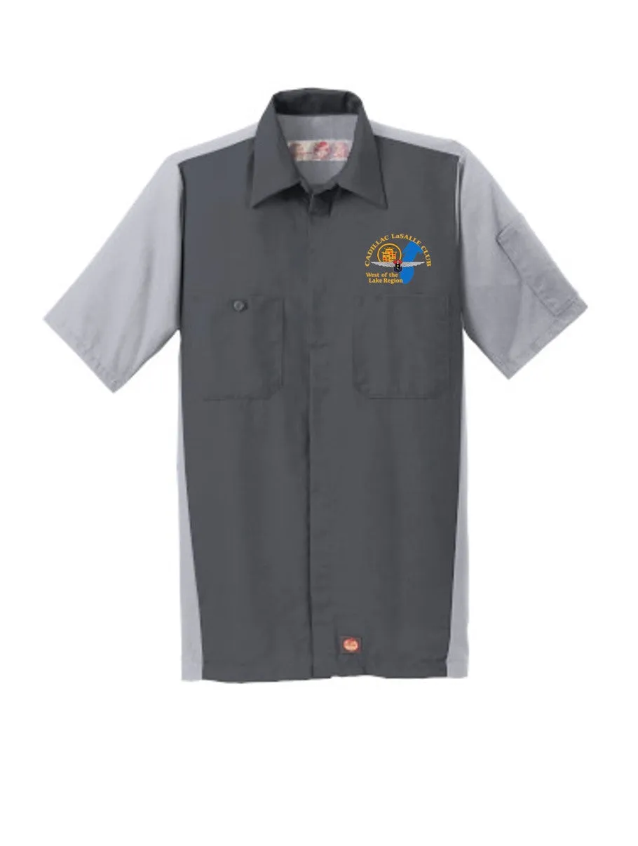 CLC West of the Lake Short Sleeve Two-Tone Mechanics Shirt