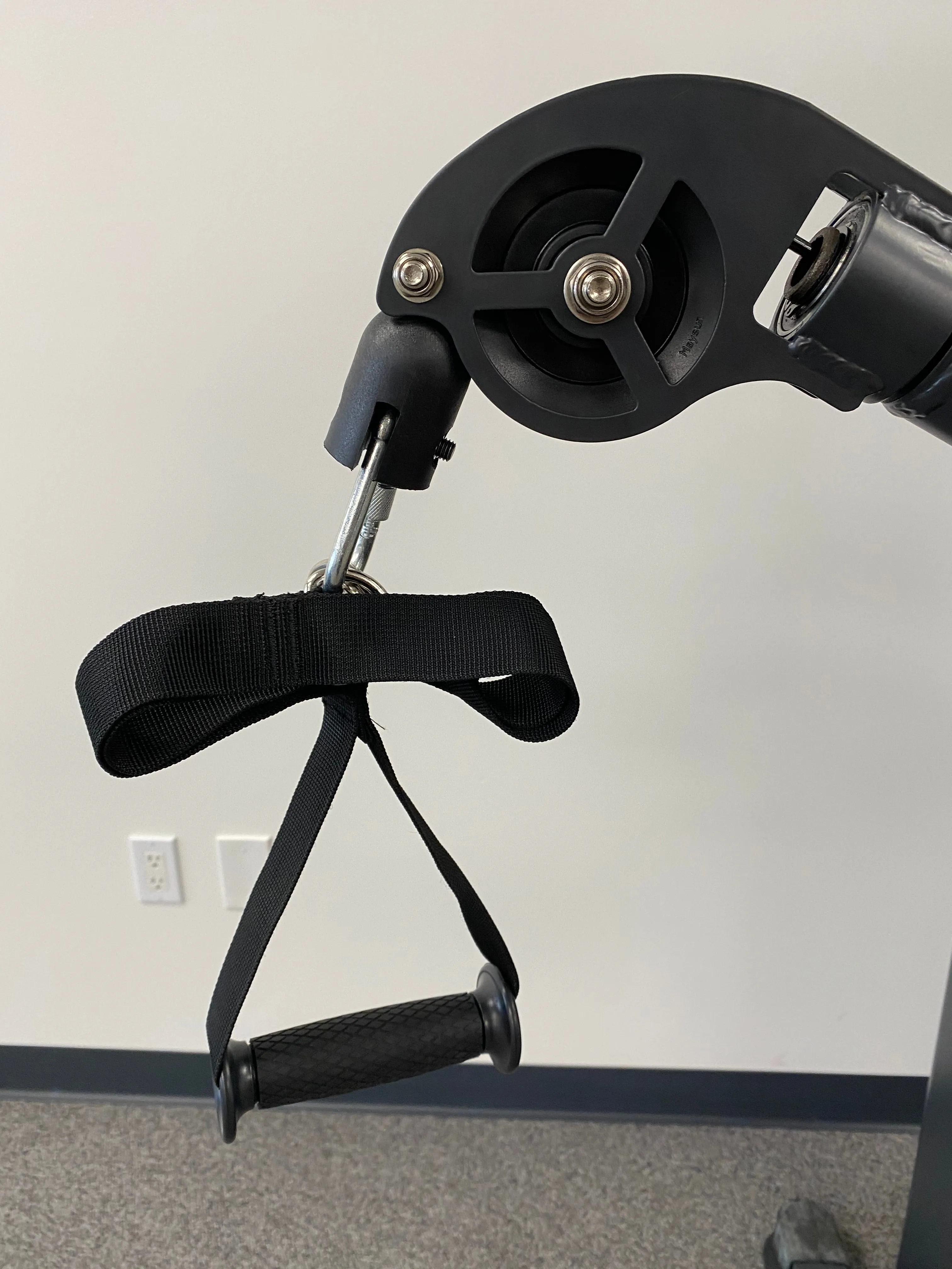 Compact Functional Trainer Dual Handle Adjustable Cable Column