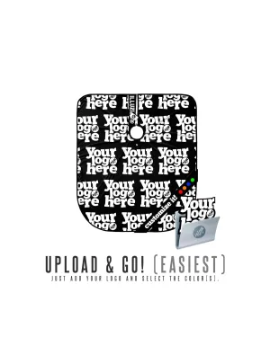 CUSTOM OVERSIZED Logo Pattern PRO Cape