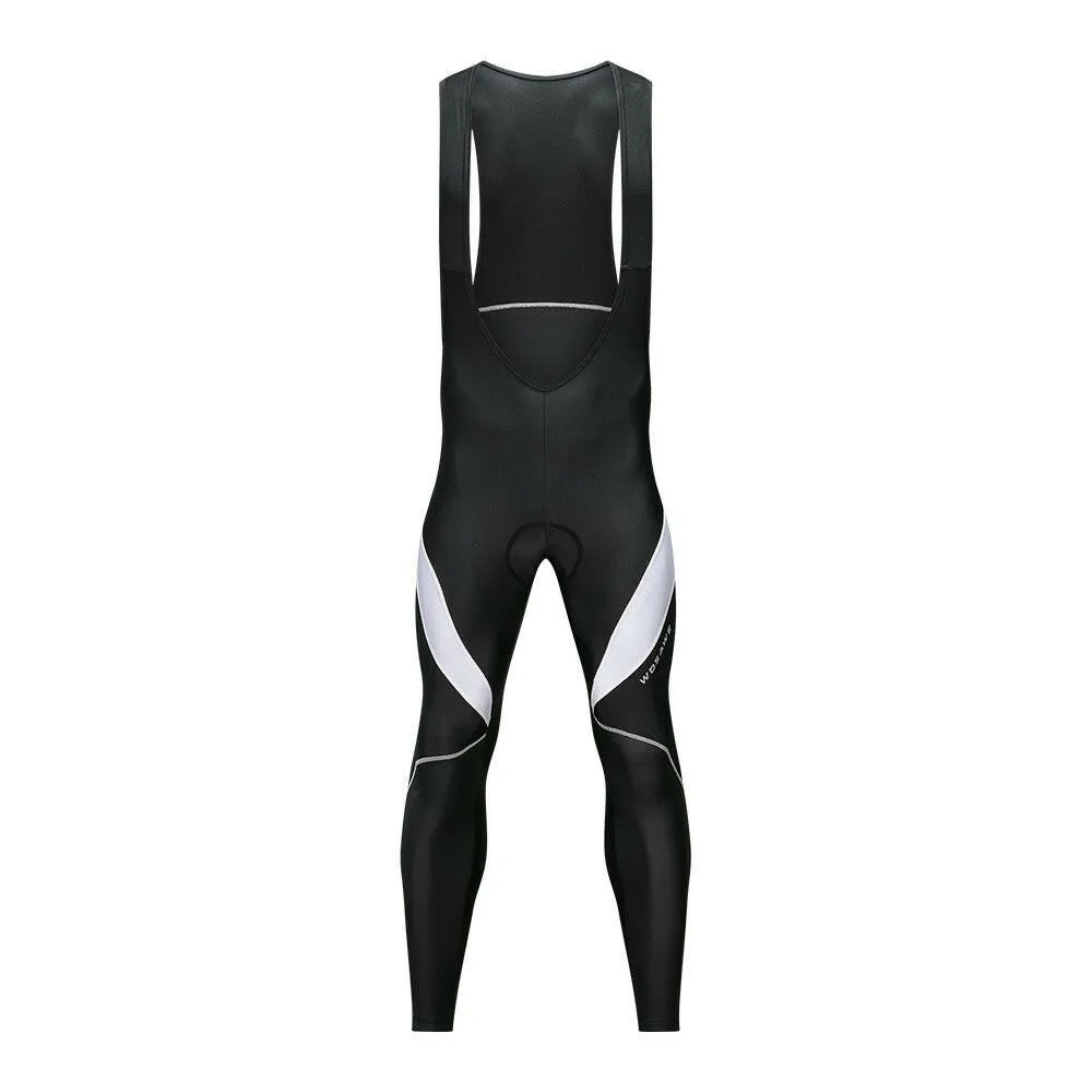 Cycling Bib Trousers Autumn Winter Thermal 3D Gel Padded Cycling Bib Pants Mountain Bike Pants Bicycle Tights
