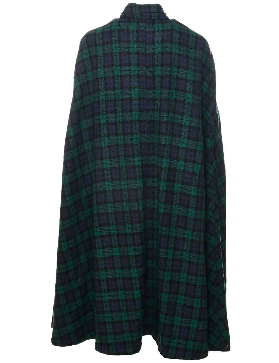 Dark Green Cape - L