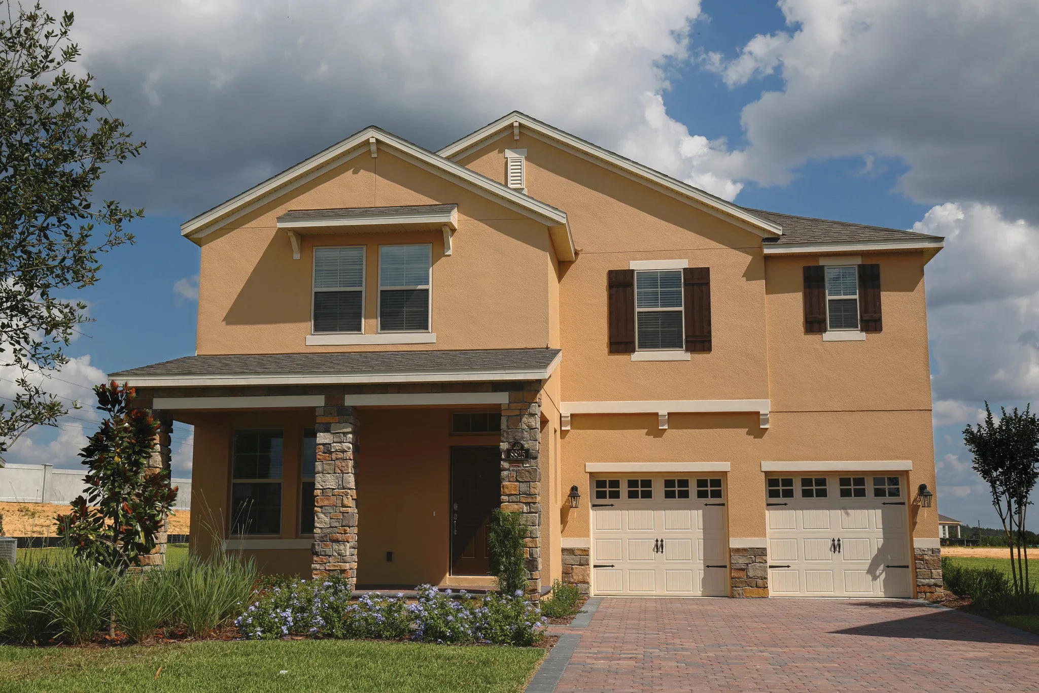 Decorative Louver Vertical with Flat Trim Attached