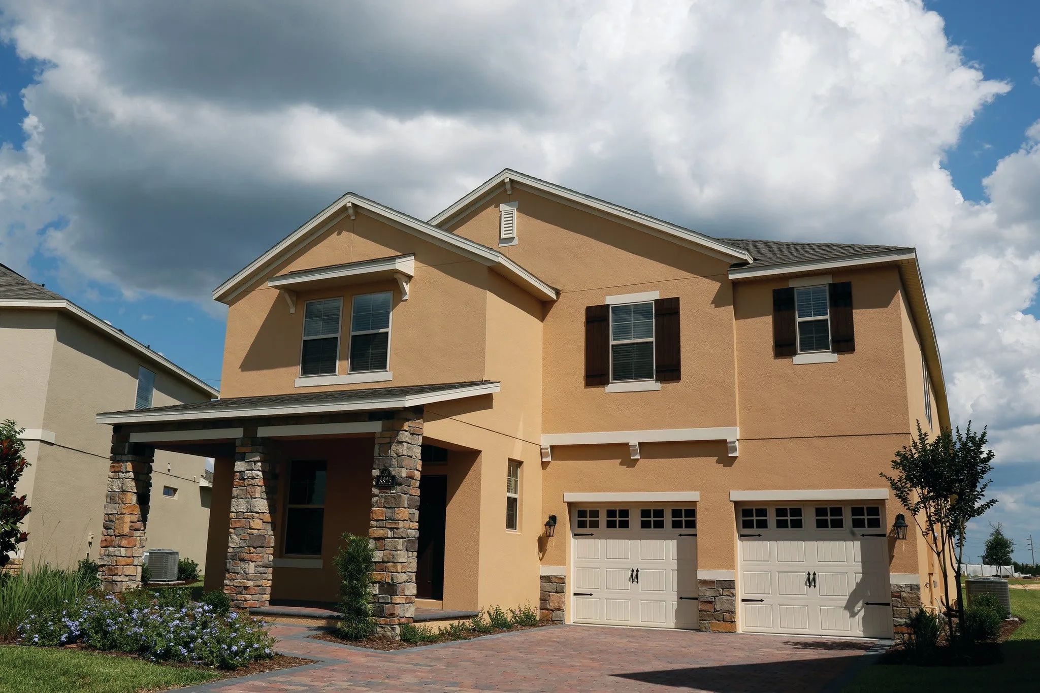 Decorative Louver Vertical with Flat Trim Attached