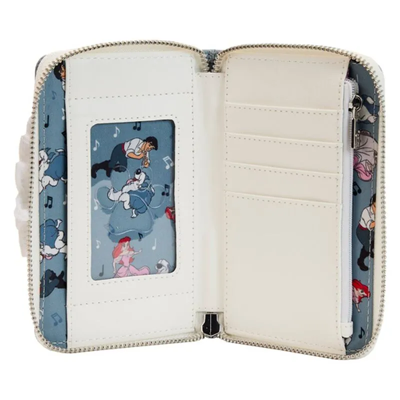 Disney Little Mermaid Max Cosplay Zip Around Wallet