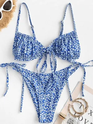 Ditsy Floral Bikini Set