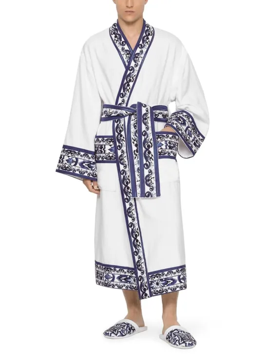 Dolce&amp;Gabbana   Blue Mediterraneo bathrobe 