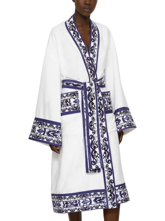 Dolce&amp;Gabbana   Blue Mediterraneo bathrobe 