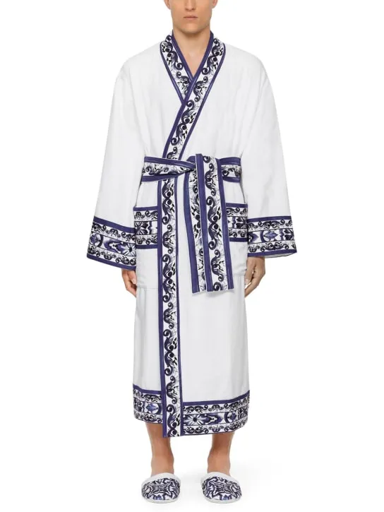 Dolce&amp;Gabbana   Blue Mediterraneo bathrobe 