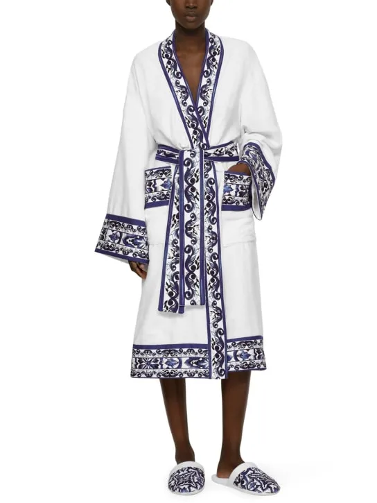 Dolce&amp;Gabbana   Blue Mediterraneo bathrobe 