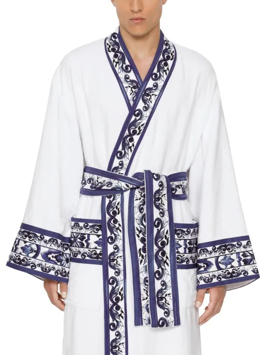 Dolce&amp;Gabbana   Blue Mediterraneo bathrobe 