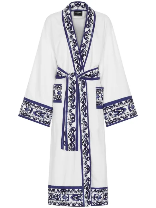 Dolce&amp;Gabbana   Blue Mediterraneo bathrobe 