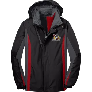 Dupage Black Bears Colorblock 3-in-1 Jacket