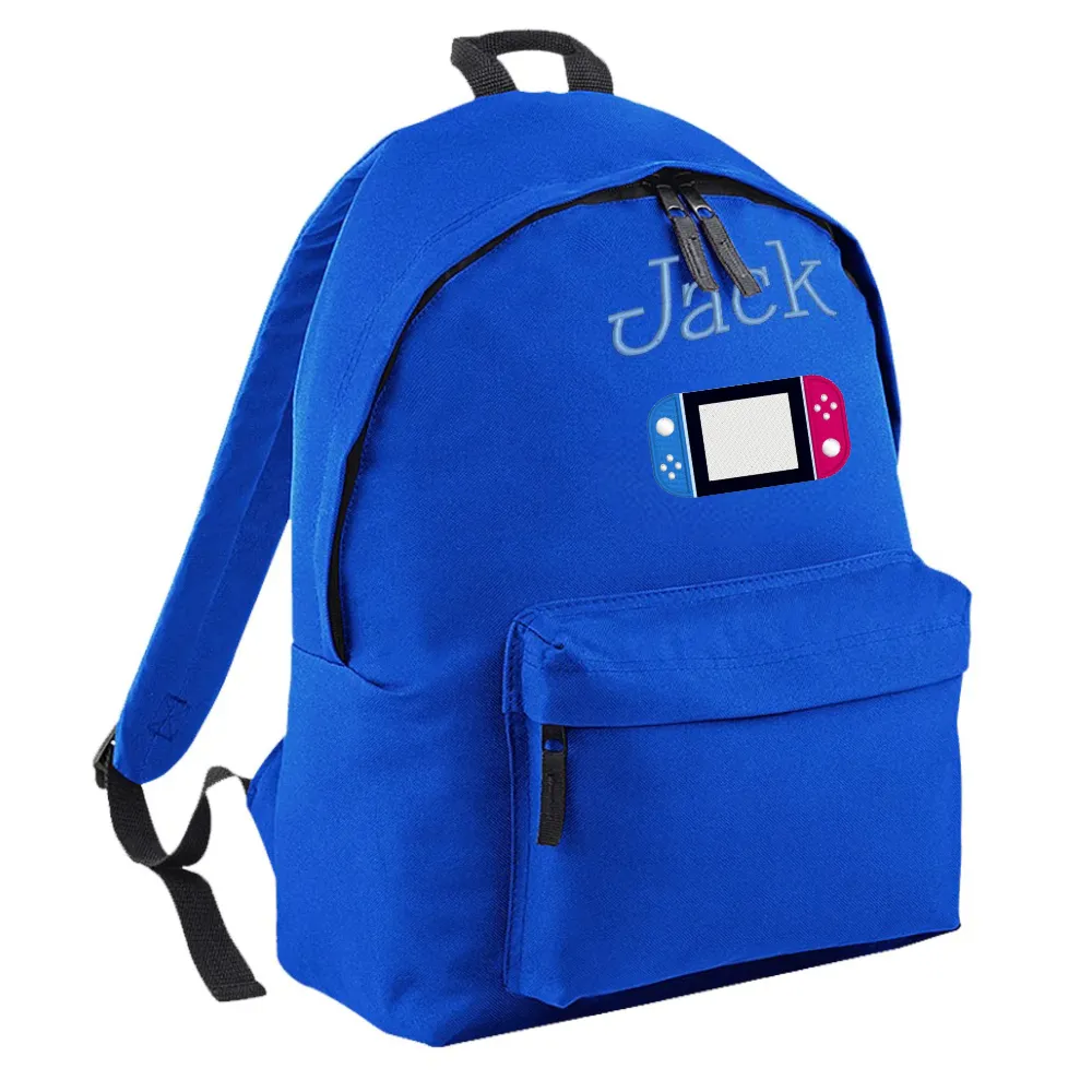 Embroidered Rucksack - Nintendo switch