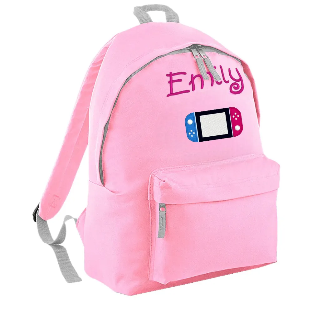 Embroidered Rucksack - Nintendo switch