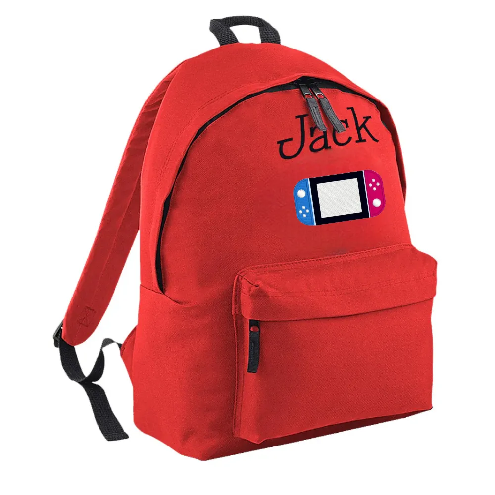 Embroidered Rucksack - Nintendo switch