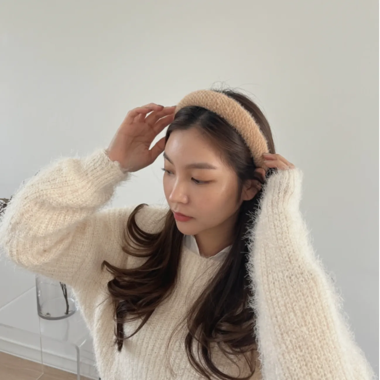 EMMA Padded fuzzy headband